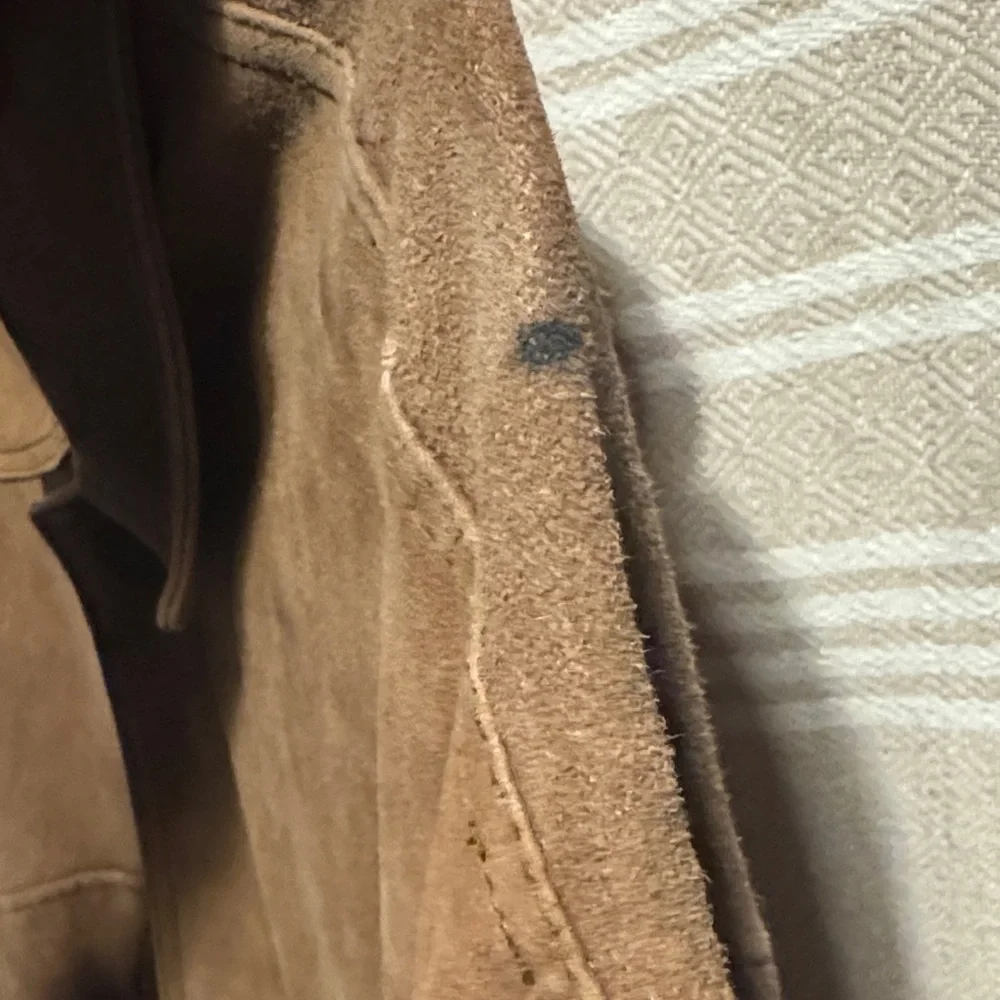 Timberland Weather Gear Brown Genuine Leather Jacket